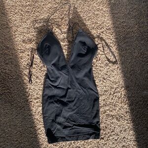 Nasty Gal Black mini dress
